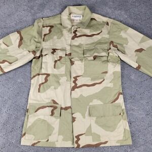 Brents Outdoors Jacket Mens XS Camo Ripstop Long Sleeve Pockets Hunting Tactical